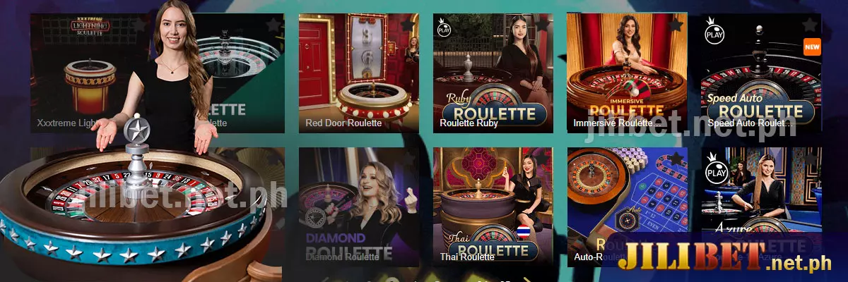 Top Roulette Variants at JILIBET