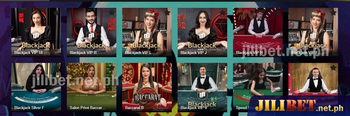 Blackjack Variants Available at JILIBET